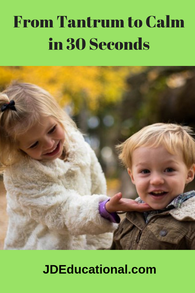 From Meltdown to Calm in 30 Seconds