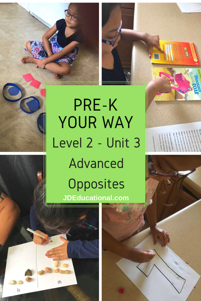 Level 2: Unit 3: Advanced Opposites