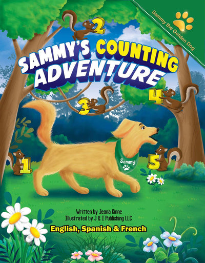 Sammy's Counting Adventure with French and Spanish AudioBook