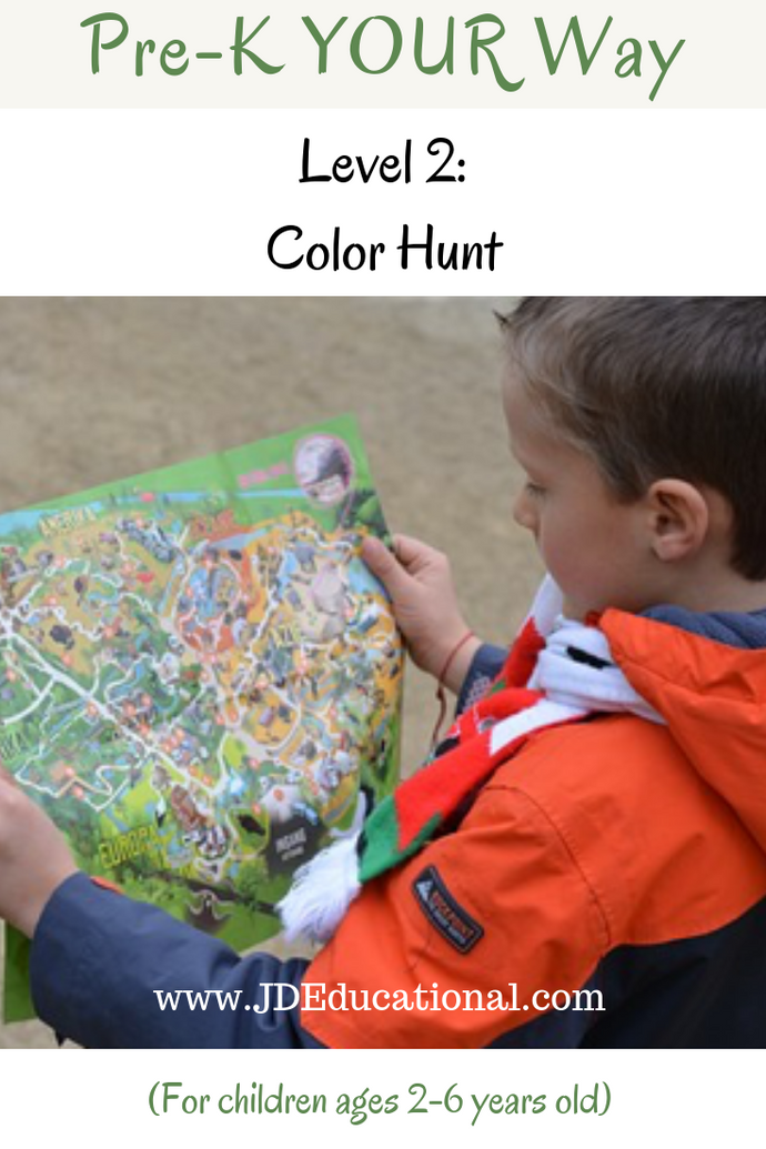 Pre-K YOUR Way: Color Hunt