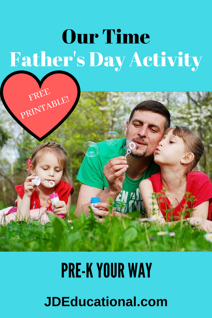 Father's Day Activitiy: Our Time