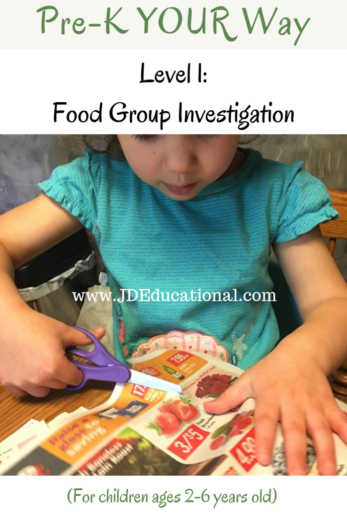 Pre-K YOUR Way: Food Group Investigation