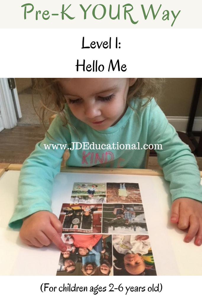 Pre-K YOUR Way: Hello Me – JDEducational