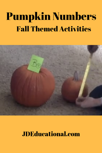 Pumpkin Numbers (with Video)