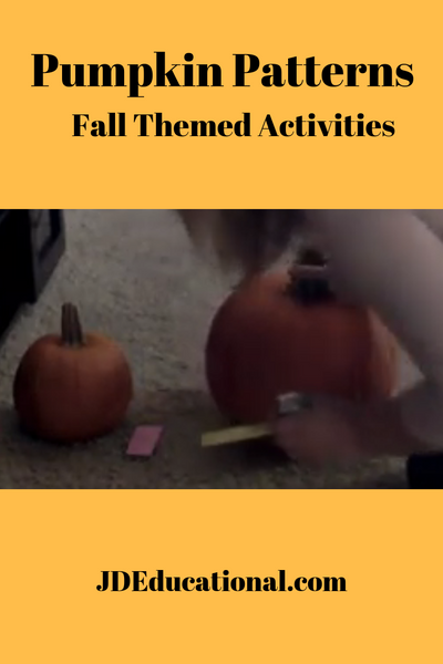 Pumpkin Patterns (with video)