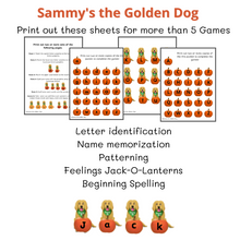 Sammy's Pumpkin Activities