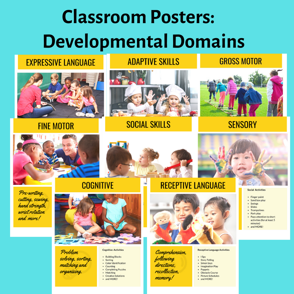 Classroom Posters: Developmental Areas
