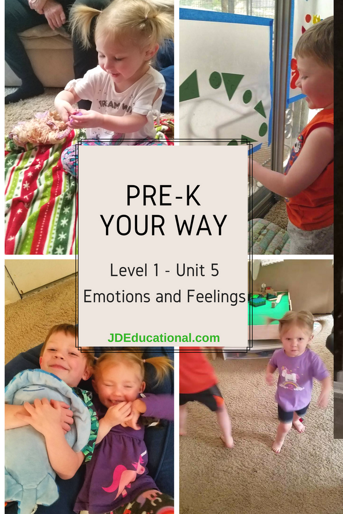 Level 1: Unit 5: My Emotions & Feelings Activities