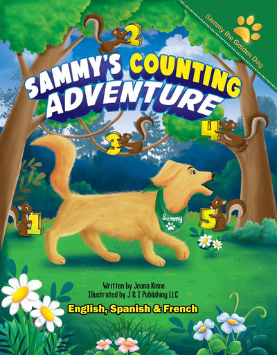 Sammy's Counting Adventure with French and Spanish AudioBook