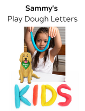 Sammy's Play Dough Alphabet
