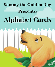 Sammy the Golden Dog: Alphabet Flashcards