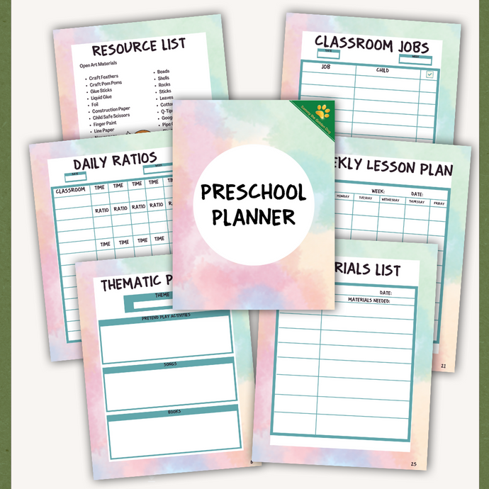 The Ultimate Preschool Planner (PDF)